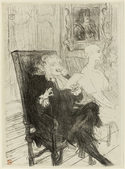 Truffier ja Moreno kirjassa Learned Women tekijältä Henri de Toulouse Lautrec