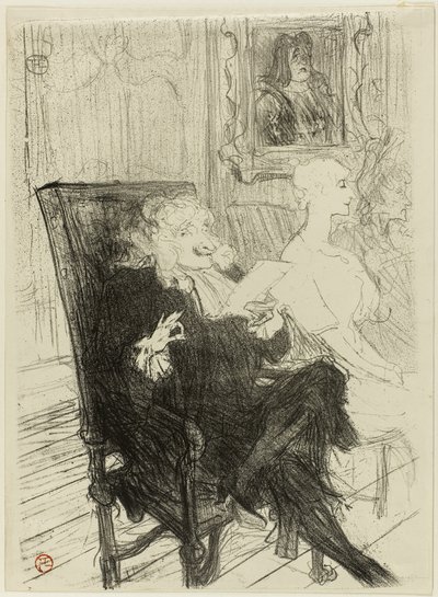 Truffier ja Moreno kirjassa Learned Women tekijältä Henri de Toulouse Lautrec