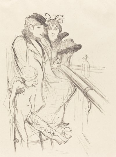 Haavoittunut Eros Eros vanné, 1894. tekijältä Henri de Toulouse Lautrec
