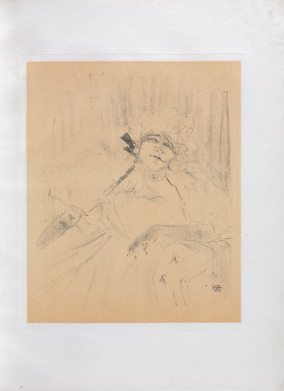 Yvette Guilbert-englanninkielinen sarja: Old Song tekijältä Henri de Toulouse Lautrec