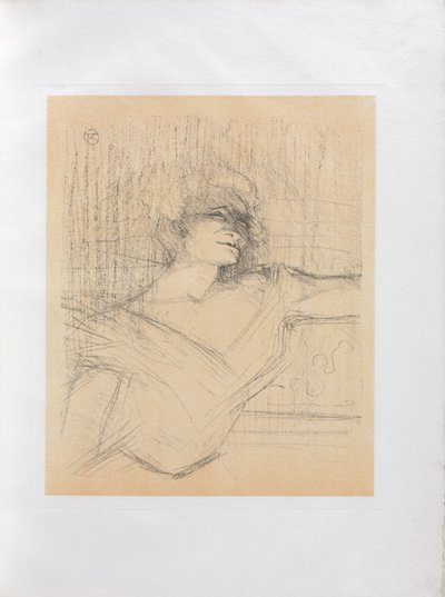 Yvette Guilbert-Englanti-sarja: Liimassa tekijältä Henri de Toulouse Lautrec