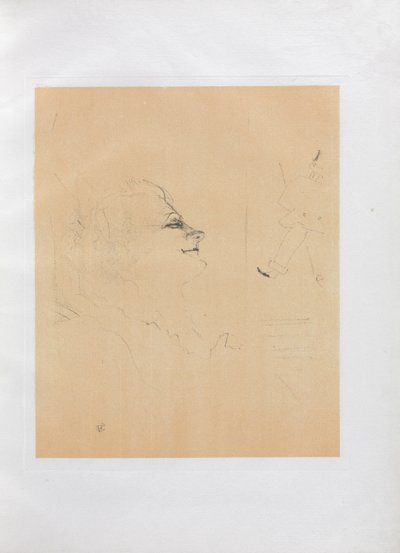 Yvette Guilbert-englanninkielinen sarja: Pessima, 1898. tekijältä Henri de Toulouse Lautrec