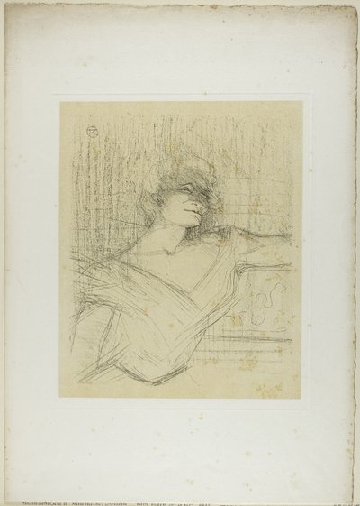 Yvette Guilbert – Glussa, Yvette Guilbertiltä tekijältä Henri de Toulouse Lautrec