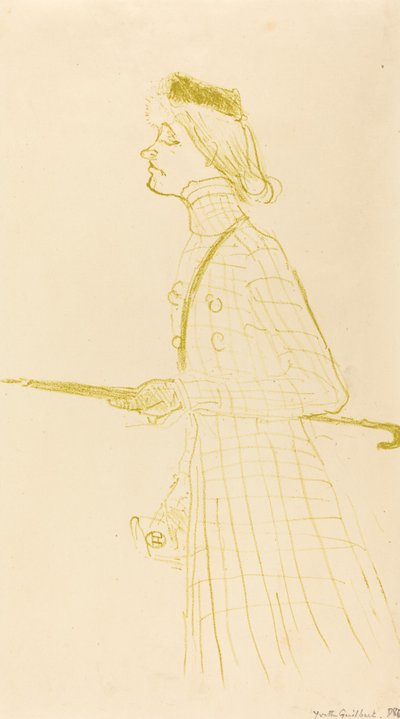 Yvette Guilbert tekijältä Henri de Toulouse Lautrec
