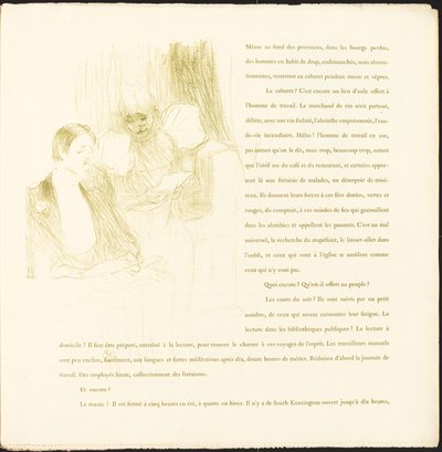 Yvette Guilbert tekijältä Henri de Toulouse Lautrec