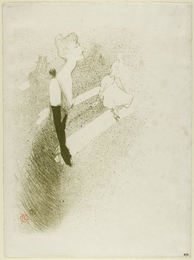 Yvette Guilbert tekijältä Henri de Toulouse-Lautrec
