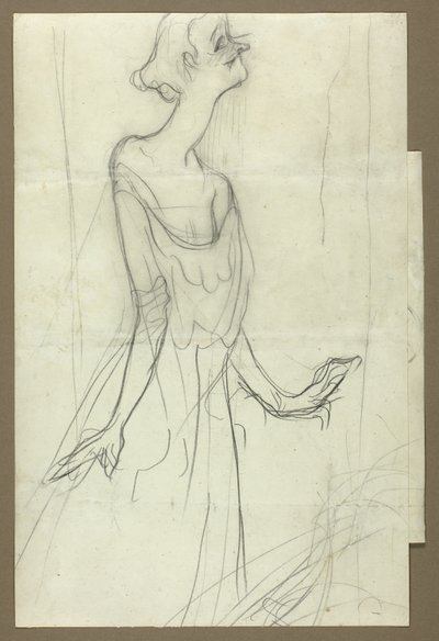Yvette Guilbert laulaa tekijältä Henri de Toulouse Lautrec