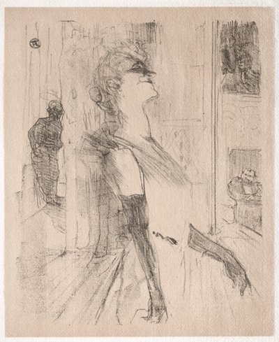 Yvette Guilbert: Lavalla tekijältä Henri de Toulouse-Lautrec