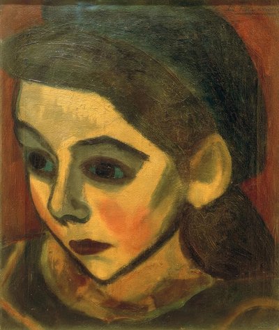 Bretonisches Mädchen tekijältä Henri Victor Gabriel Le Fauconnier