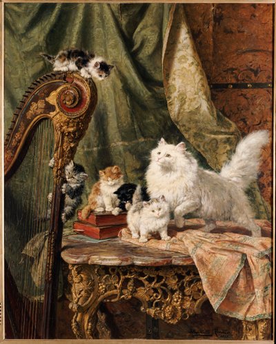 Musikaalinen välisoitto, 1897 tekijältä Henriëtte Ronner Knip