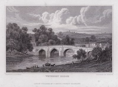 Wetherby Bridge (kaiverrus) tekijältä Henry (after) Gastineau