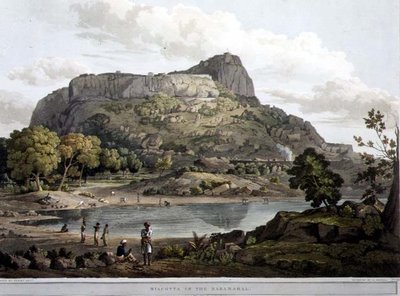 Riacotta Baramahalissa, levy XII, kaiverrus Daniel Havell (1785-1826) 1809 (kaiverrus) tekijältä Henry (after) Salt
