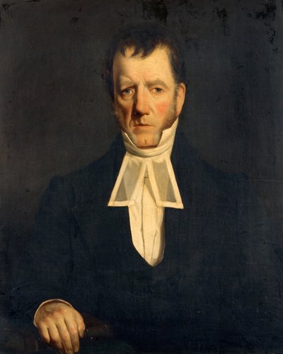 Rev JG Bryden (öljy kankaalle) tekijältä Henry (follower of) Raeburn