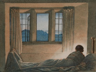 Lukija, 1933 (wc paperilla) tekijältä Henry A. 1868 1940 Payne