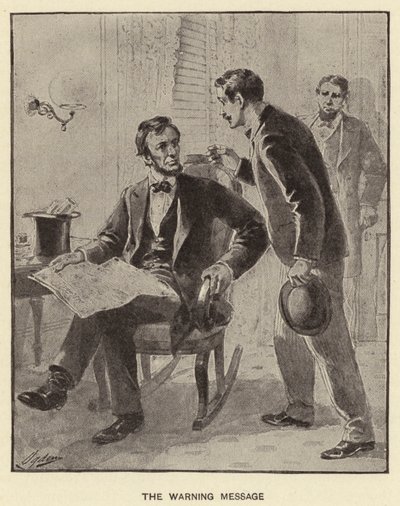 Varoitustalo (litho) tekijältä Henry Alexander (after) Ogden