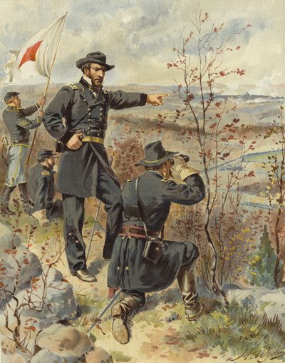 Sherman Kenesaw-vuorella, 4. lokakuuta 1864 tekijältä Henry Alexander Ogden