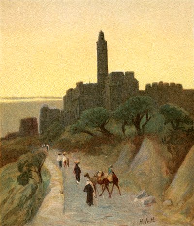 Jerusalem, Daavidin torni tekijältä Henry Andrew Harper