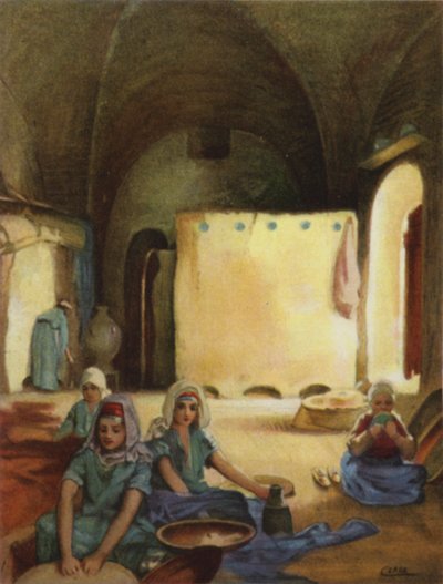 Talonpoikien koti Siloamissa (väri litho) tekijältä Henry Andrew Harper