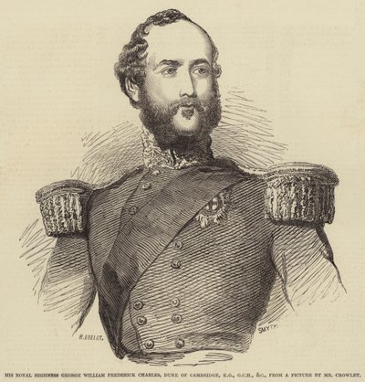Hänen kuninkaallinen korkeutensa George William Frederick Charles, Cambridgen herttua, KG, GCH jne tekijältä Henry Anelay