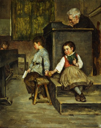 Luokkahuone, 1868 tekijältä Henry Bacon