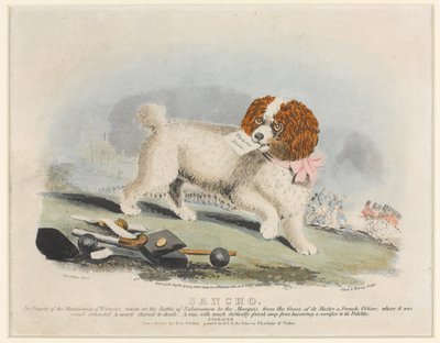 ?Sancho?, Salamancan taistelu, 1812 tekijältä Henry Bernard Chalon