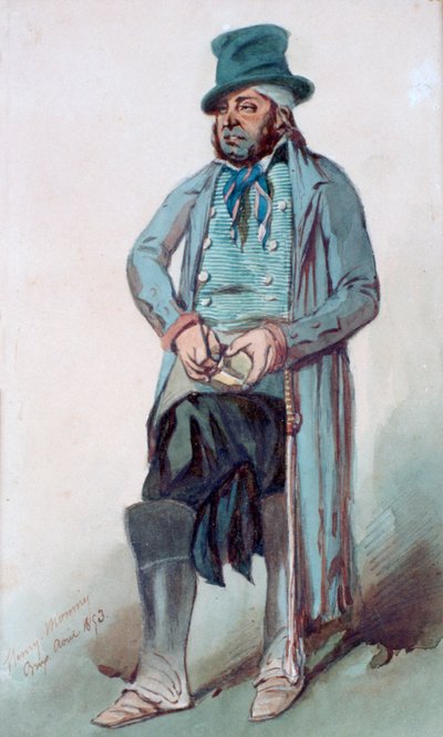 Hahmo, 1853 tekijältä Henry Bonaventure Monnier