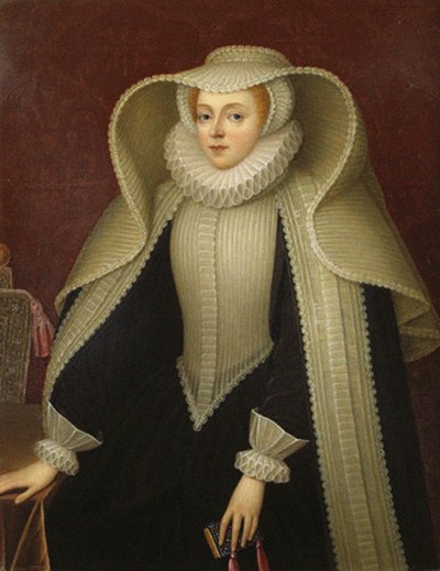 Elizabeth, Lady Hoby, os Elizabeth Cooke 1528-1609, 1700-luvun loppu. tekijältä Henry Bone