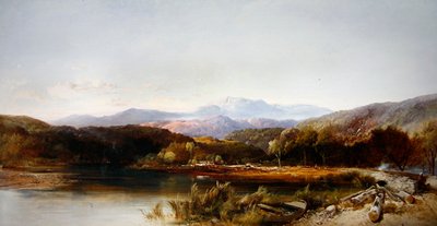 Pohjois-Walesissa (öljy kankaalle) tekijältä Henry Bright