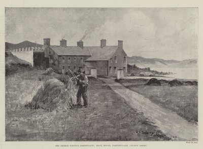 Sir George Whiten syntymäkoti, Rock House, Portstewart, Derryn kreivikunta. tekijältä Henry Charles Seppings Wright