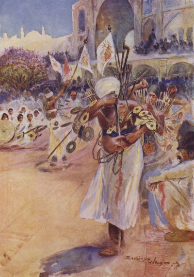 Mohurrum-festivaali, Persia tekijältä Henry Charles Seppings Wright