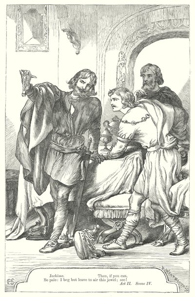 Cymbeline (kaiverrus) tekijältä Henry Courtney (after) Selous