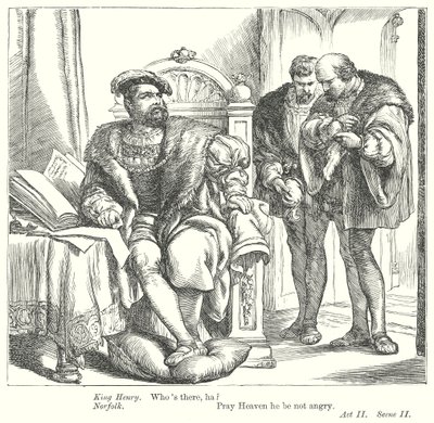Kuningas Henrik VIII (kaiverrus) tekijältä Henry Courtney (after) Selous