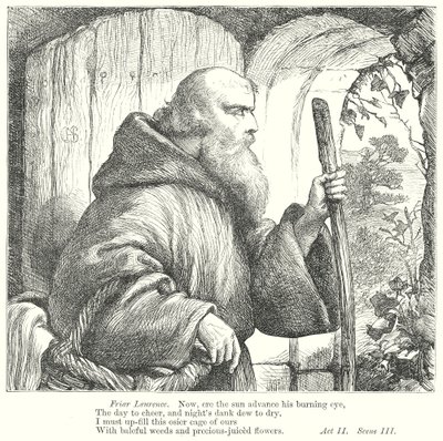 Romeo ja Julia (kaiverrus) tekijältä Henry Courtney (after) Selous