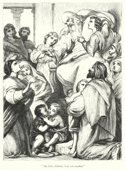 Apostoli Johannes (kaiverrus) tekijältä Henry Courtney (after) Selous
