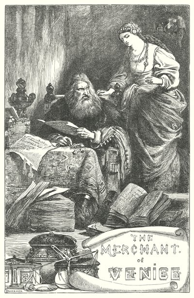 Venetsian kauppias (kaiverrus) tekijältä Henry Courtney (after) Selous