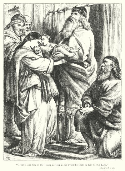Samuelin esitys (kaiverrus) tekijältä Henry Courtney (after) Selous