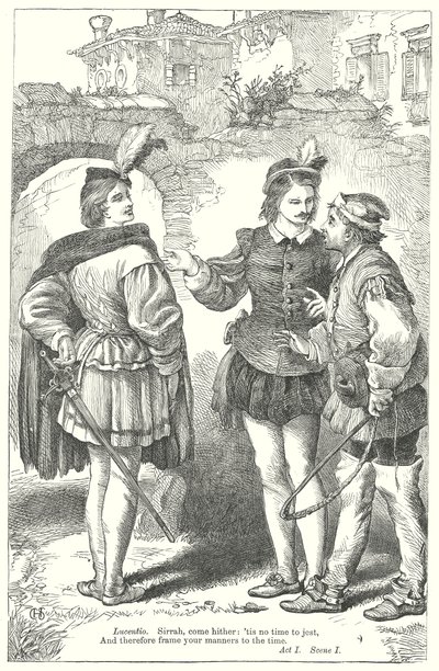 The Taming of the Shrew (kaiverrus) tekijältä Henry Courtney (after) Selous