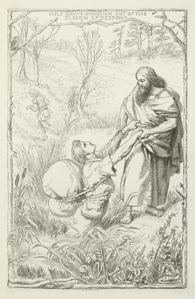 Kuvitus John Bunyanin teokseen The Pilgrim