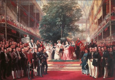 Kuningatar Victoria avasi suuren näyttelyn Hyde Parkissa tekijältä Henry Courtney Selous