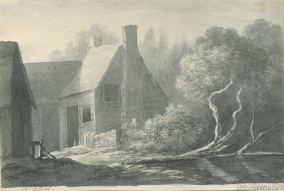 Lichfield - Editial: seepia pesupiirustus, nd [1788-1855] (piirustus) tekijältä Henry Curzon Allport