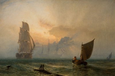 Englannin puiset muurit, 1856. tekijältä Henry Dawson