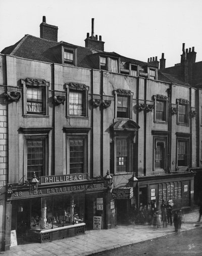 Shaftesbury House, Aldersgate Street, n. 1880 tekijältä Henry Dixon