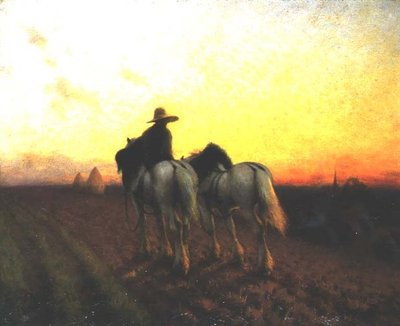 Paluu auringonlaskun aikaan tekijältä Henry Edward Detmold