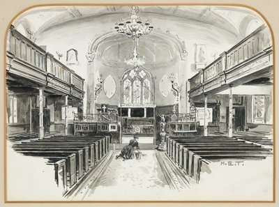 Pyhän Johanneksen kirkko, Deansgate tekijältä Henry Edward Tidmarsh