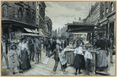 Vanha tori tekijältä Henry Edward Tidmarsh