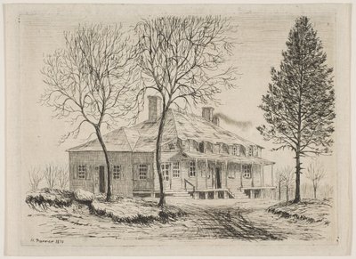 Somerindyck House Scenes of Old New Yorkista, 1870. tekijältä Henry Farrer