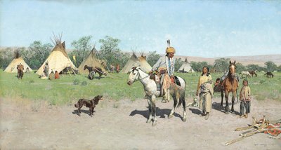 Laitumella New, 1895 tekijältä Henry Francois Farny