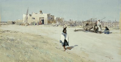 The Water Carriers, 1888 tekijältä Henry Francois Farny