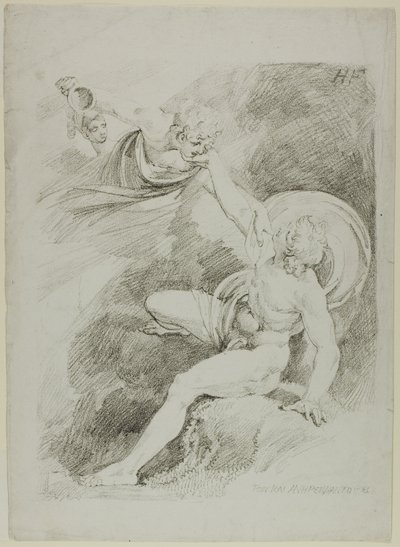 Taivaallinen Ganymedes tekijältä Johann Heinrich Füssli