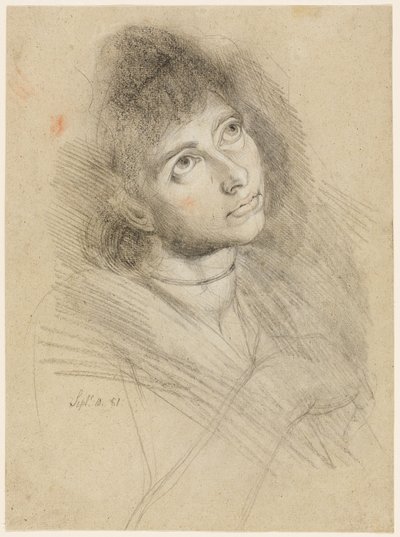 Naisen muotokuva (Martha Hess) tekijältä Johann Heinrich Füssli